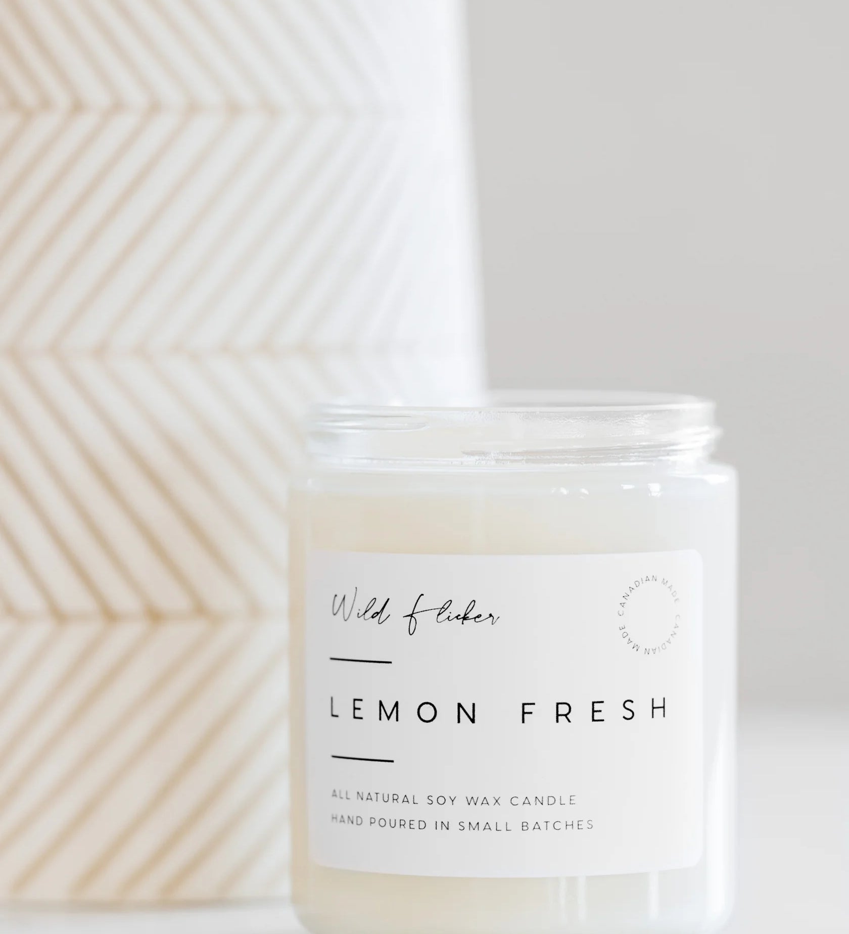 Lemon Fresh Soy Wax Candle