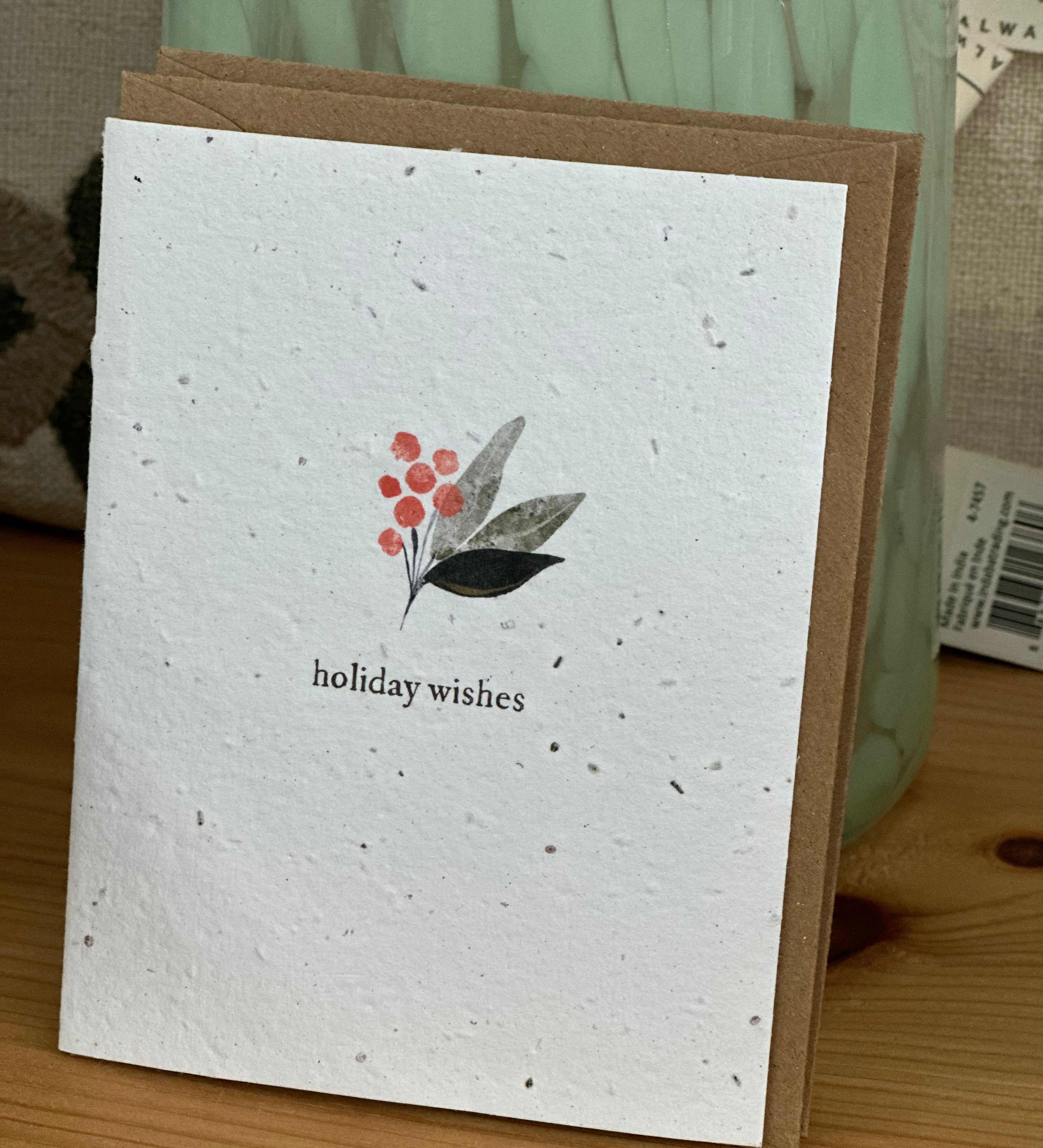Holiday Plantable Cards