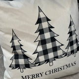 Merry Christmas Tree Pillow