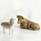 Ox and Goat Figurines