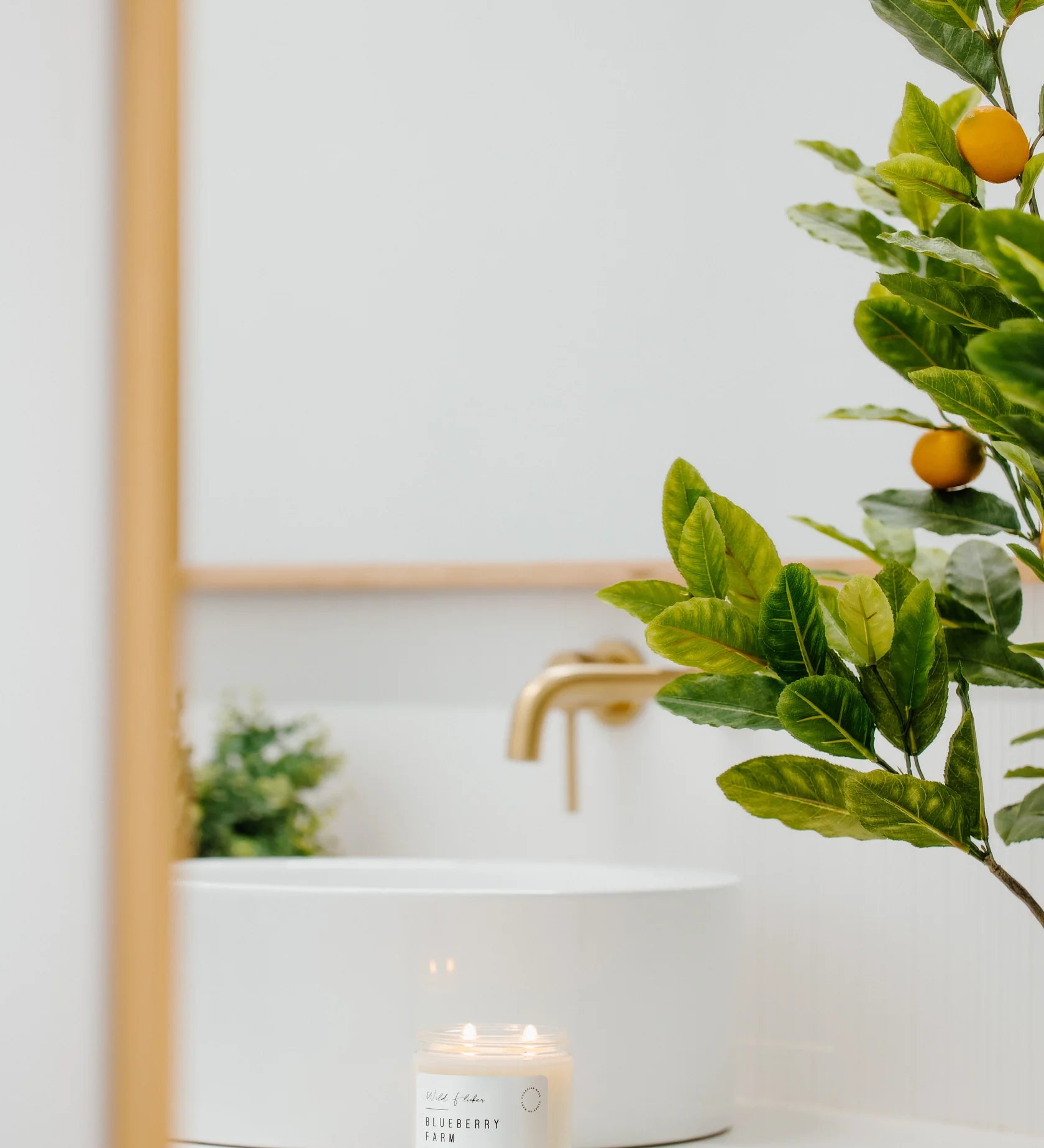 Blueberry Farm Soy Wax Candle