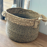 Woven Mixed Browns Basket