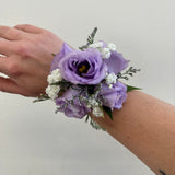 Pastel Purple Wrist Corsage