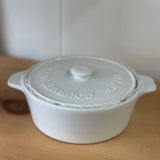 White Ceramic Baker
