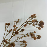 Autumn Thistle Artificial Spray