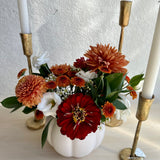 Traditional Pumpkin Cerntrepeice