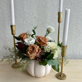 Modern Pumpkin Centrepiece