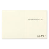 No Matter Where We Go Love Card