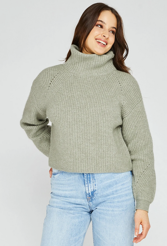 Turner Sage Green Pullover Sweater