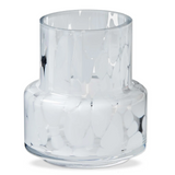 Porto Speckled Vase - White