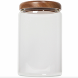 Acacia Glass Jar