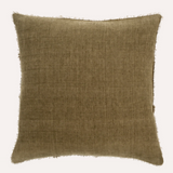 Lina Linen Pillow - Fennel 24x24