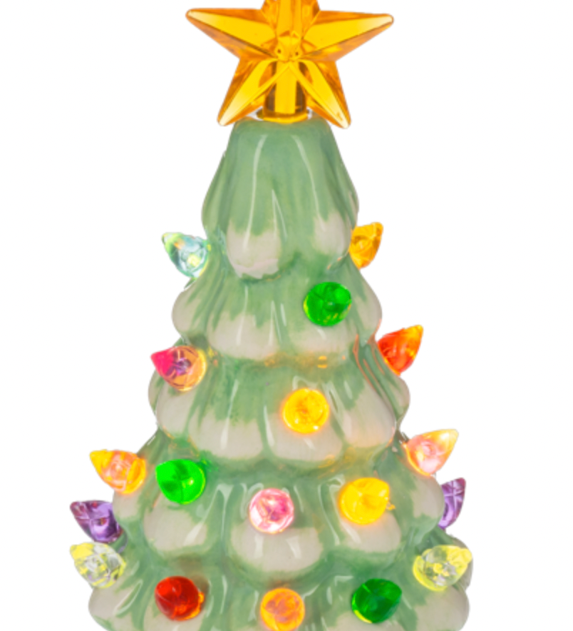 Small LED Vintage Christmas Tree