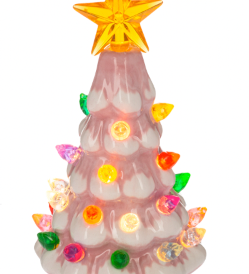 Small LED Vintage Christmas Tree