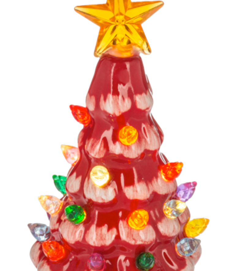Small LED Vintage Christmas Tree