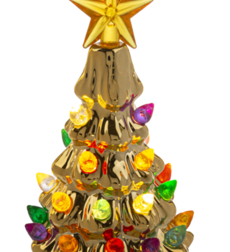 Small LED Vintage Christmas Tree