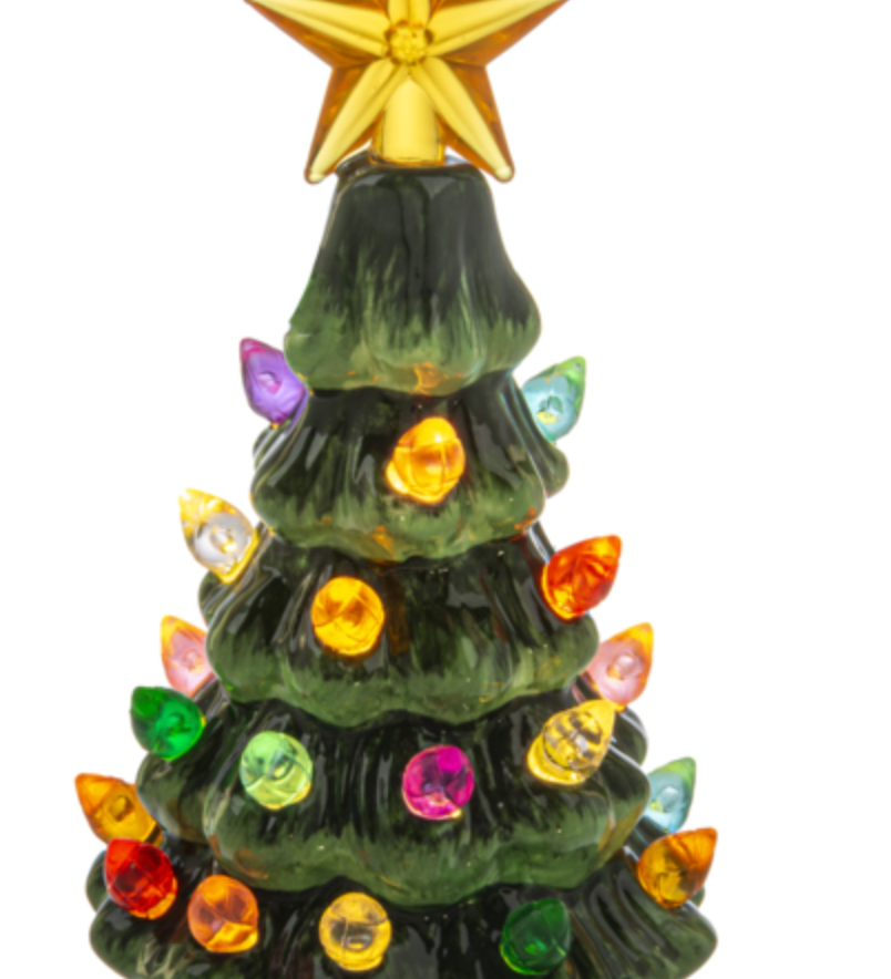 Small LED Vintage Christmas Tree