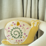 Spring Snail Pillow