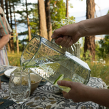 Prism Glass Pitcher