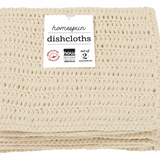Homespun Natural Dishcloth Set of 2