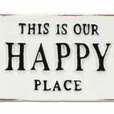 Happy Place Sign