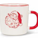 Vintage Style Santa Mug