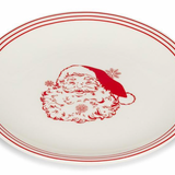 Vintage Style Santa Plate