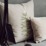 Embroidered Tree Pillow
