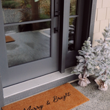 Merry & Bright Doormat