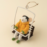 Mouse Ornament - Chairlift Charlie