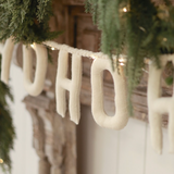 Ho Ho Ho Felt Garland