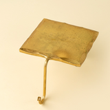 Forged Iron Stocking Hook - Gold