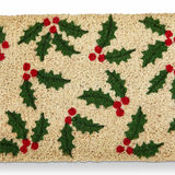 Holly Leaf Outdoor Mat