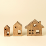 Wooden House Set/3