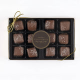 Milk Chocolate Sea Salt Caramels 12pc.