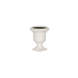 Small White Ceramic Urn