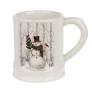 Snowman & Cardinal Mug