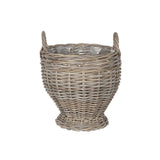 Medium Kubu Grey Rattan Urn