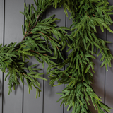 Norfolk Full Real Touch Garland - 6 Ft: LED Pre Lit
