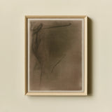Abstract Charcoal N°4, 2025 Framed Wall Art on Canvas
