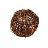 Unpeeled Willow Ball With LED Lights - Large
