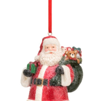 Vintage Santa Ornament