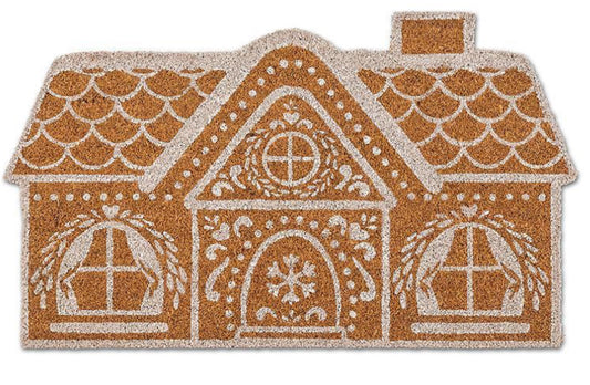 Gingerbread House Doormat