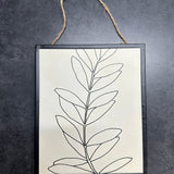 Metal Wall Art - Black + Beige - Assorted Styles