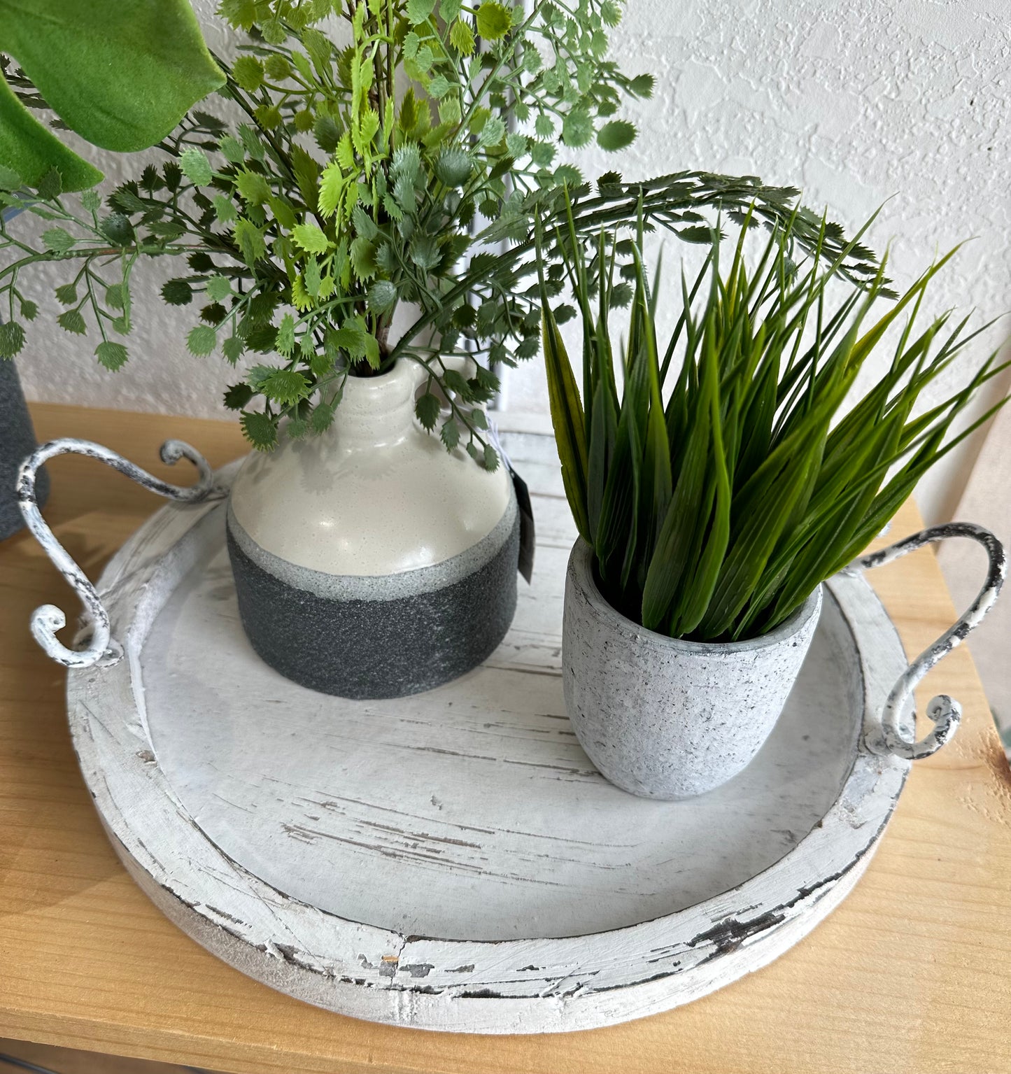 Wooden Whitewash Tray