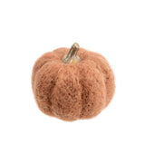 Felt Burnt Orange Pumpkin