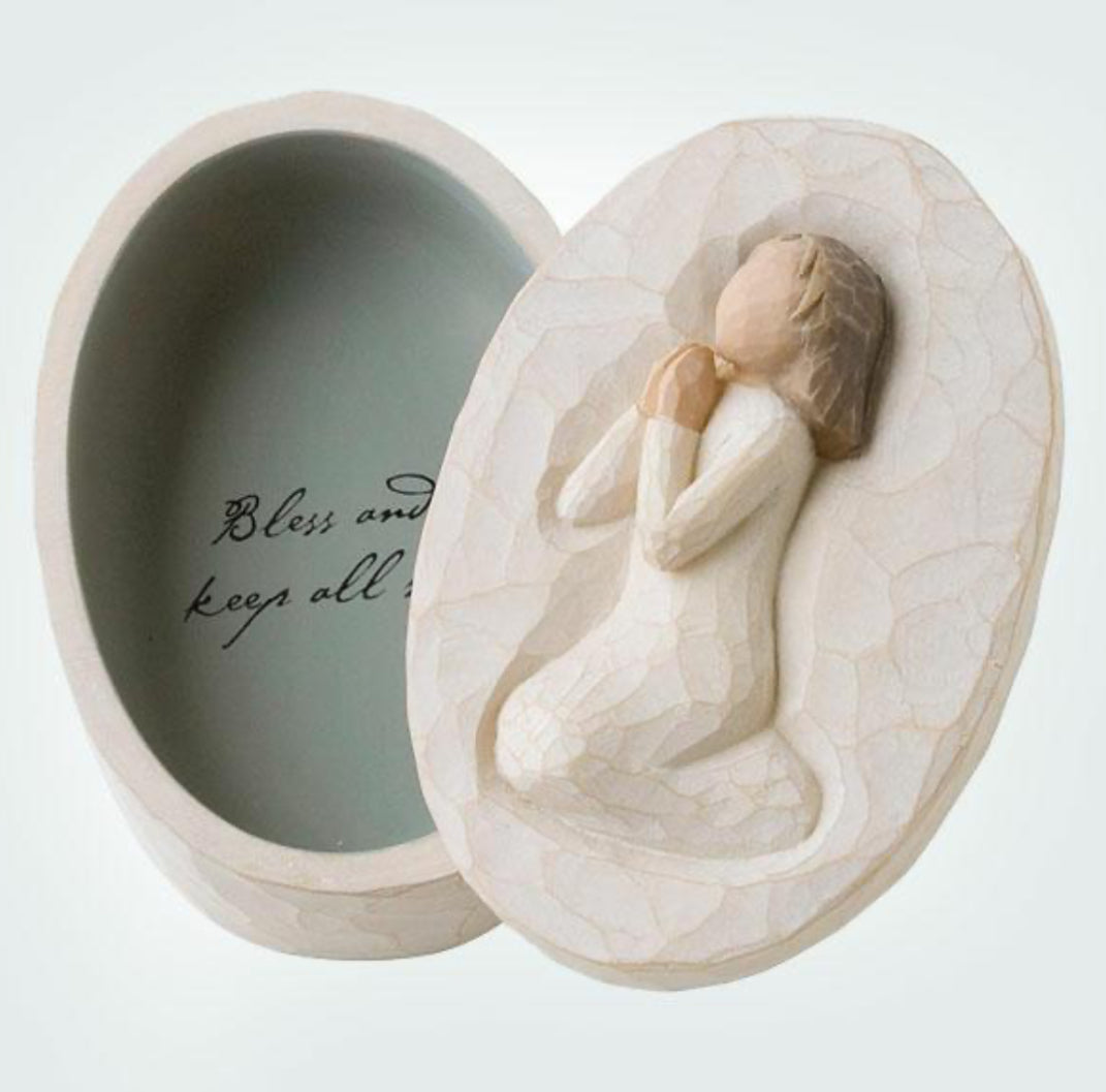 Angel of Prayer Keepsake Box