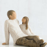 Father and Daughter Figurine