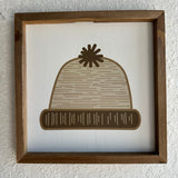 Winter Hat Framed Art