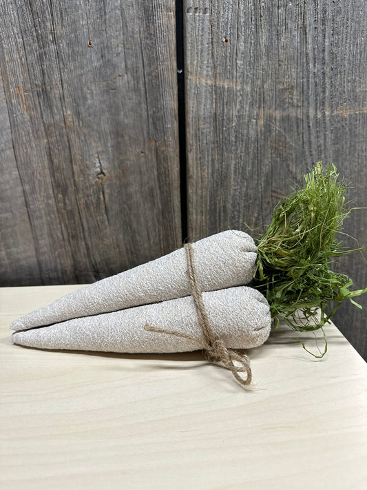 Fabric Carrot Decor